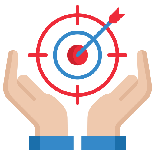 misión icono gratis