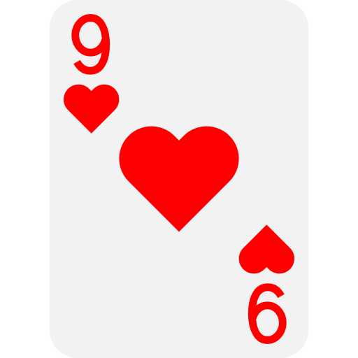 Nine of hearts free icon