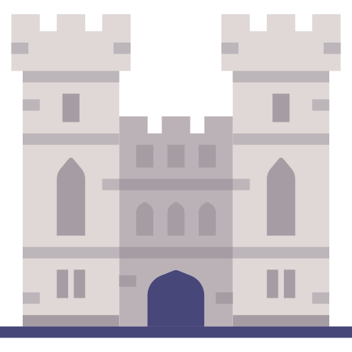 Castillo de windsor icono gratis