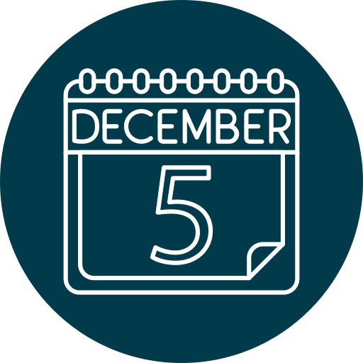 diciembre icono gratis