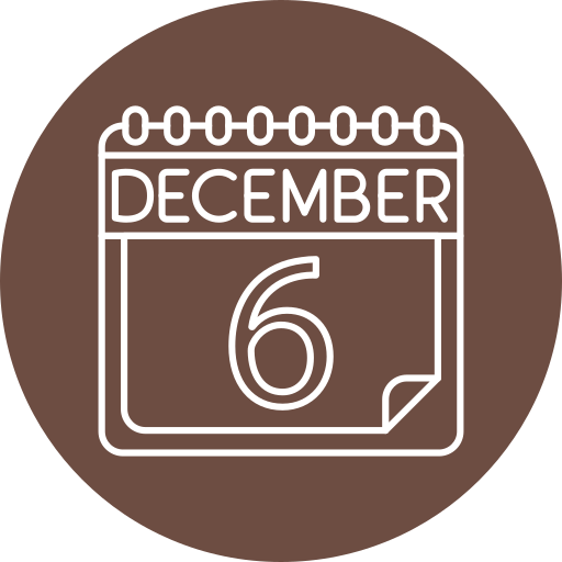 diciembre icono gratis