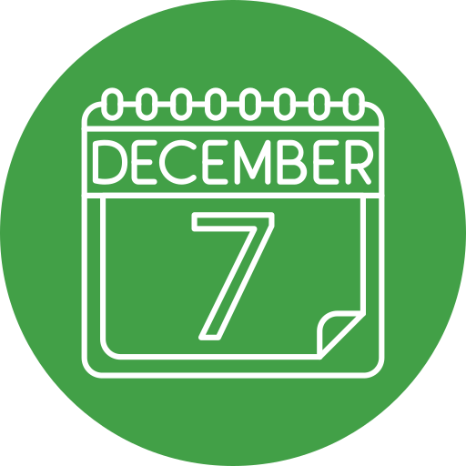 diciembre icono gratis