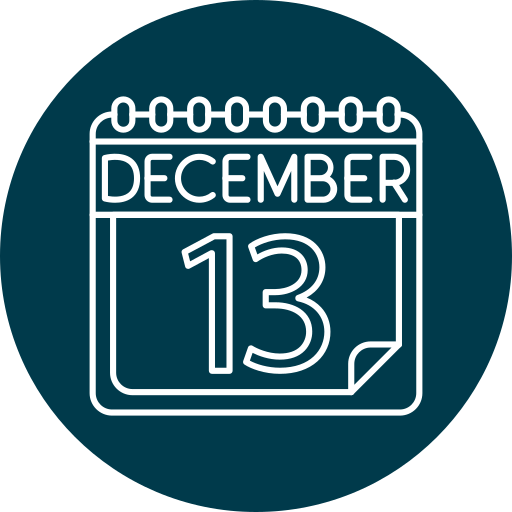 diciembre icono gratis