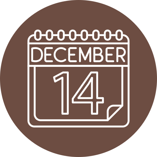 diciembre icono gratis