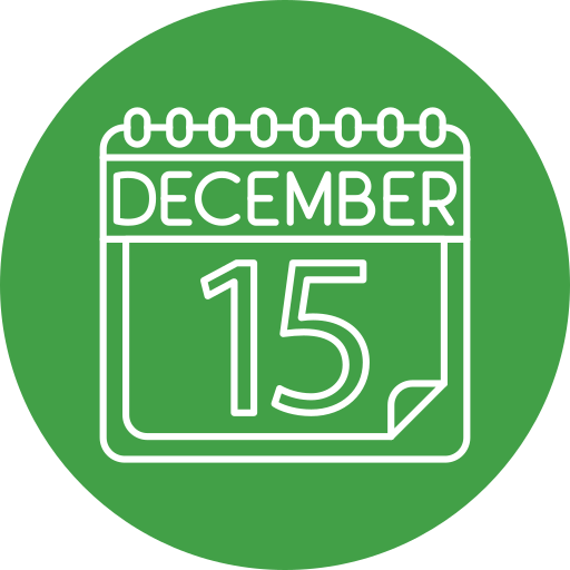 diciembre icono gratis