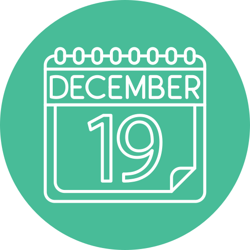 diciembre icono gratis