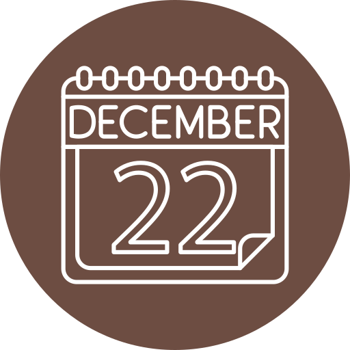 diciembre icono gratis