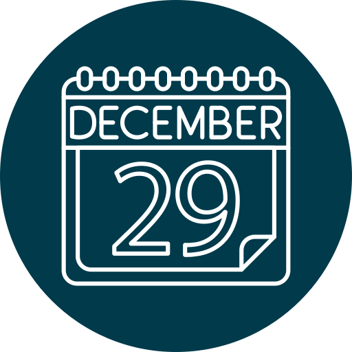 diciembre icono gratis