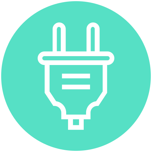 Plug free icon