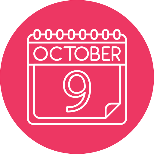 octubre icono gratis