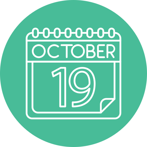 octubre icono gratis