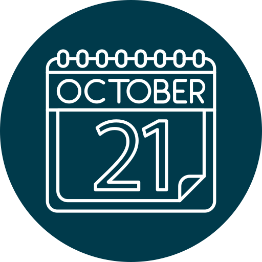 octubre icono gratis