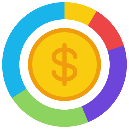 gráfico circular icono gratis