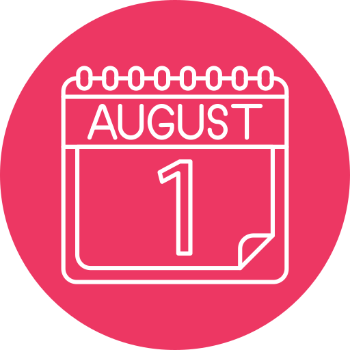 agosto icono gratis