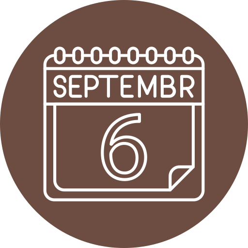 septiembre icono gratis