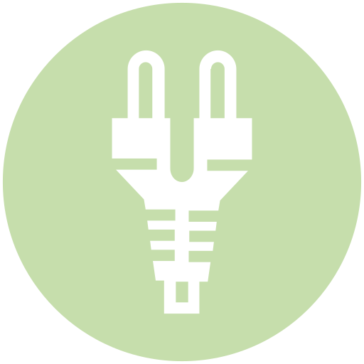 Plug free icon