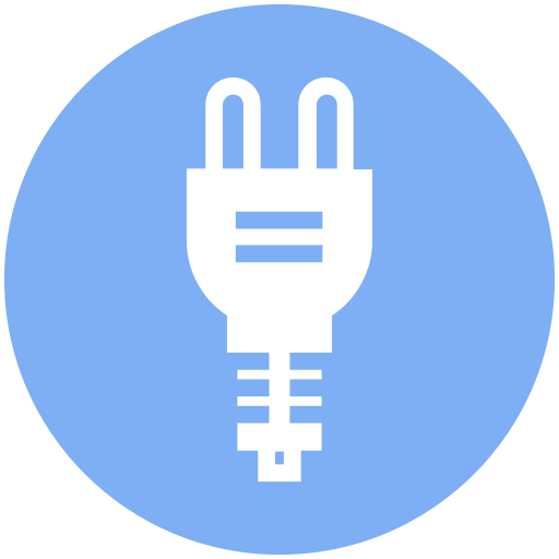 Plug free icon Plug free icon