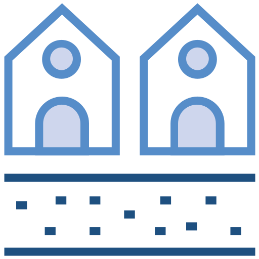 village Icône gratuit