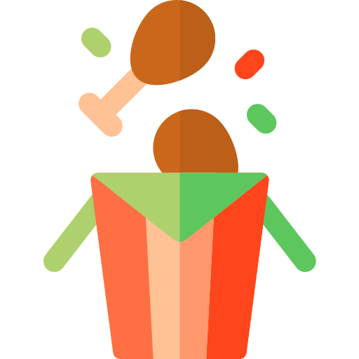 Chicken free icon Chicken free icon