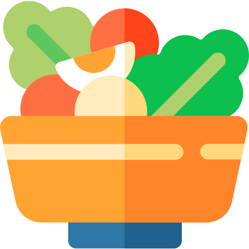 Salad Basic Rounded Flat icon