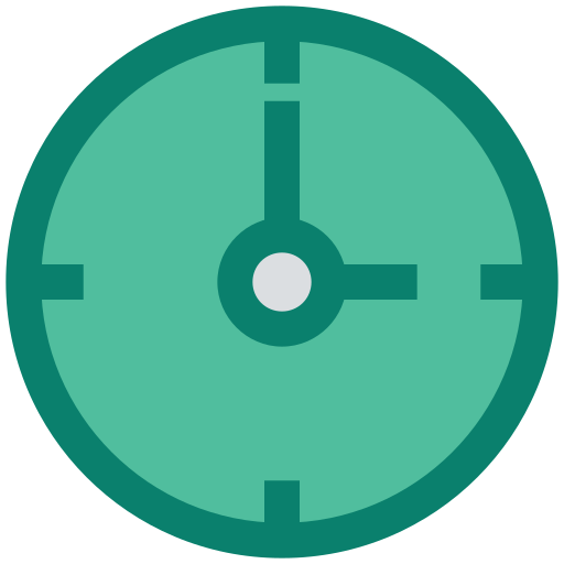 Clock free icon Clock free icon