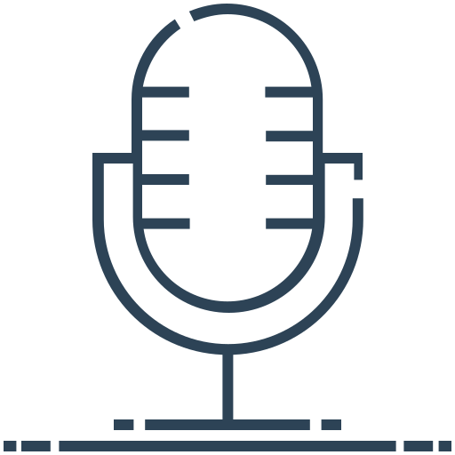 Microphone free icon