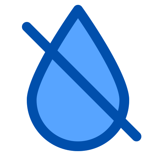 no hay agua icono gratis