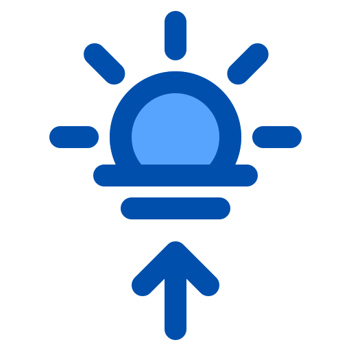 amanecer icono gratis