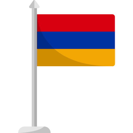 bandera de armenia icono gratis