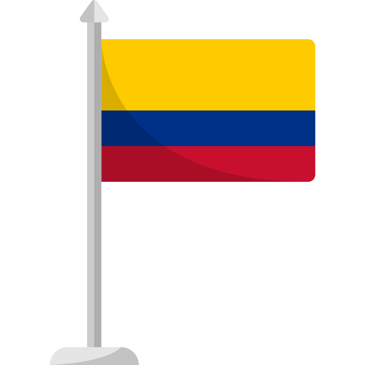 bandera colombia icono gratis