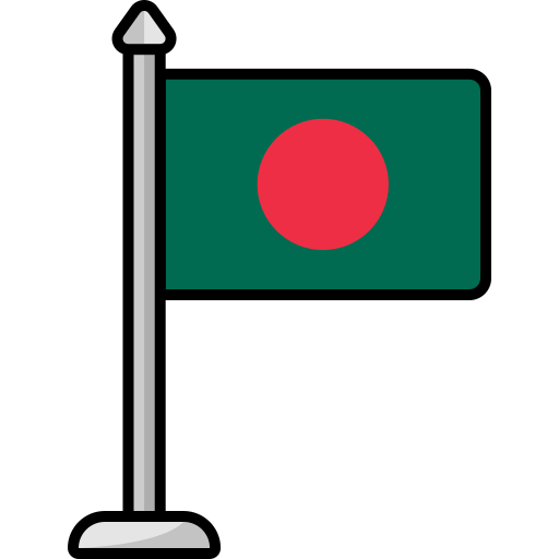 bandera de bangladesh icono gratis