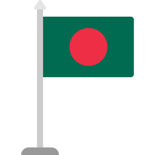 bandera de bangladesh icono gratis