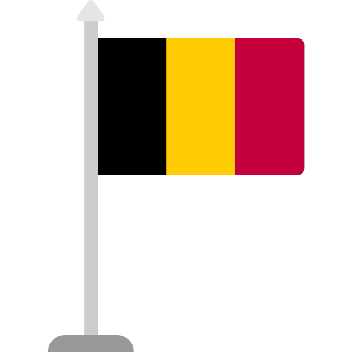 bandera de belgica icono gratis