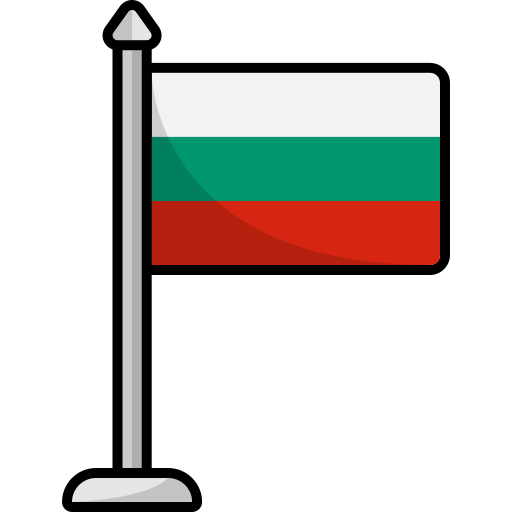 bandera de bulgaria icono gratis