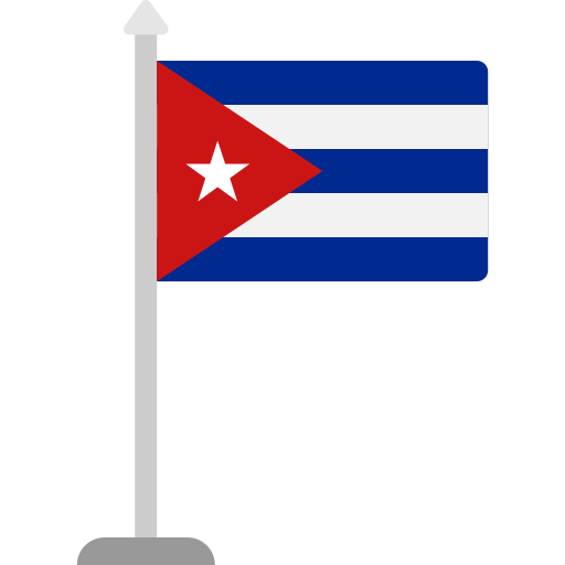 bandera de cuba icono gratis