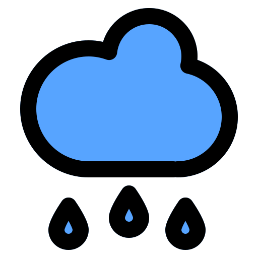 lluvia icono gratis