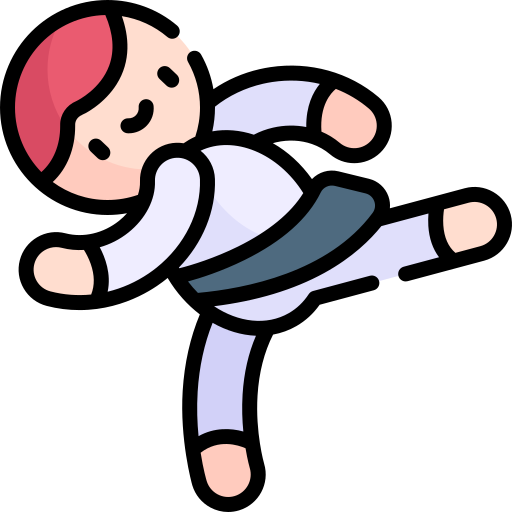 taekwondo icono gratis