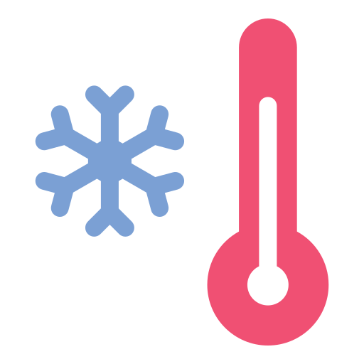 exposição ao frio grátis ícone