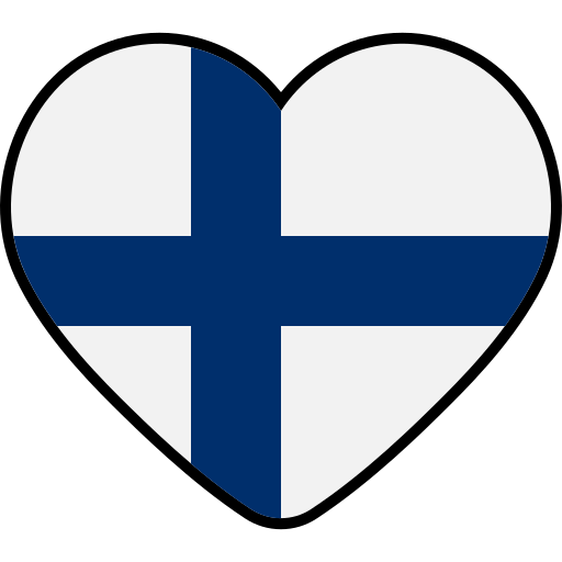 bandera de finlandia icono gratis