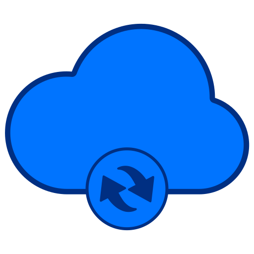 acceso a la nube icono gratis