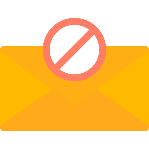 bloqueador de correo electrónico icono gratis