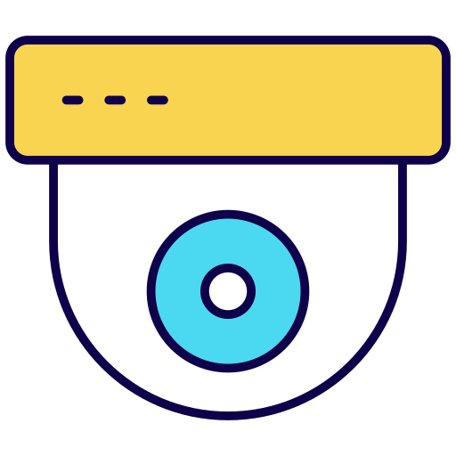 circuito cerrado de televisión icono gratis