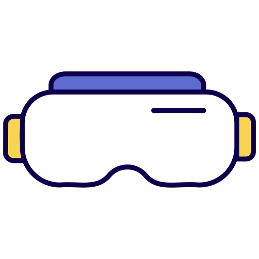 gafas de realidad virtual icono gratis