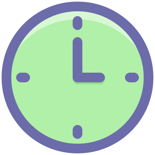 Clock free icon Clock free icon