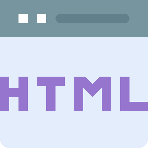 HTML icono gratis