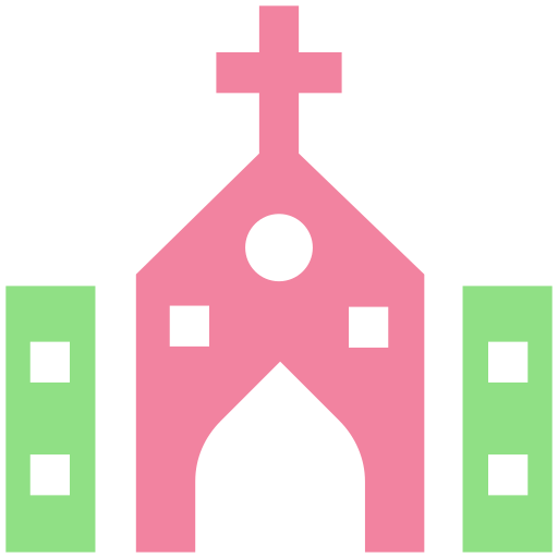 Église Icône gratuit Église Icône gratuit