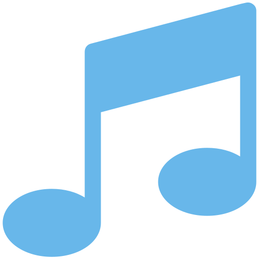 signo de música icono gratis