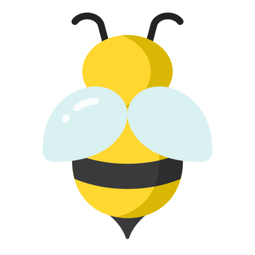 abeja icono gratis