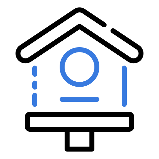 casa de pájaros icono gratis