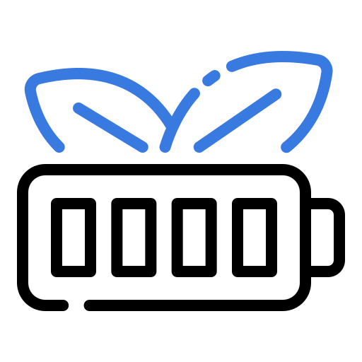 batterie écologique Icône gratuit